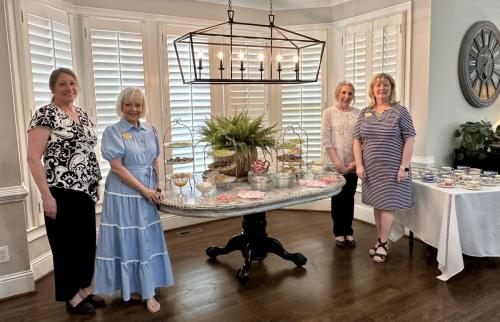 DAR 101 Tea… A wonderful time to learn more about DAR and enjoy wonderful friends! 