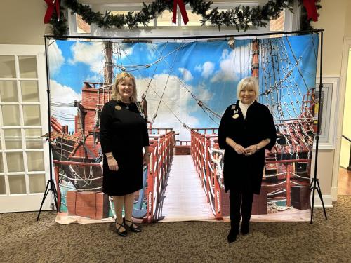 Fielding Lewis Chapter celebrates the 250th Anniversary of the Boston Tea Party.