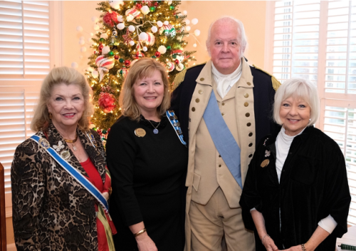 Fielding Lewis Chapter celebrates the 250th Anniversary of the Boston Tea Party.