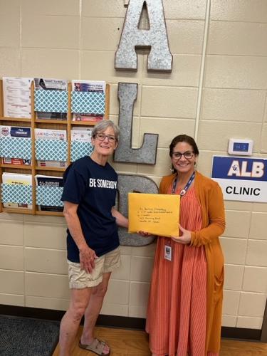 Dropping off Constitution packets at schools. We have a few more to go to reach our final total of 45 elementary schools as of 24 AUG 2023.